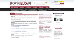 Desktop Screenshot of portalngo.pl